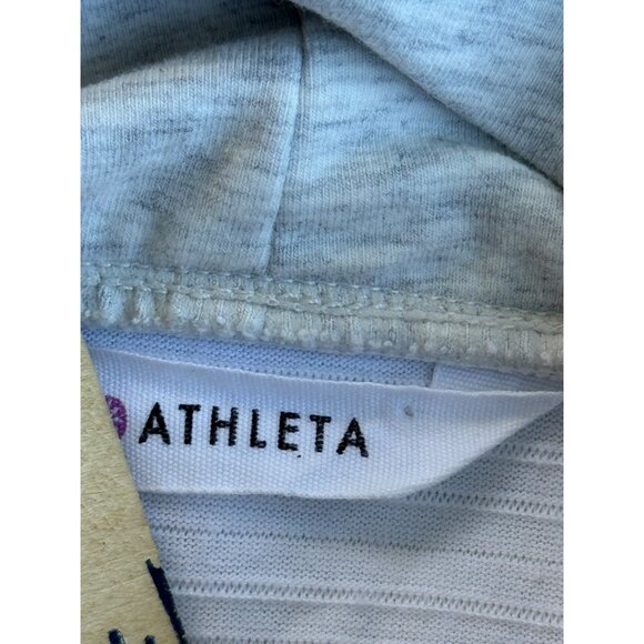 Athleta Women's  Size S Light Gray Pullover Hoodie - Picture 6 of 10
